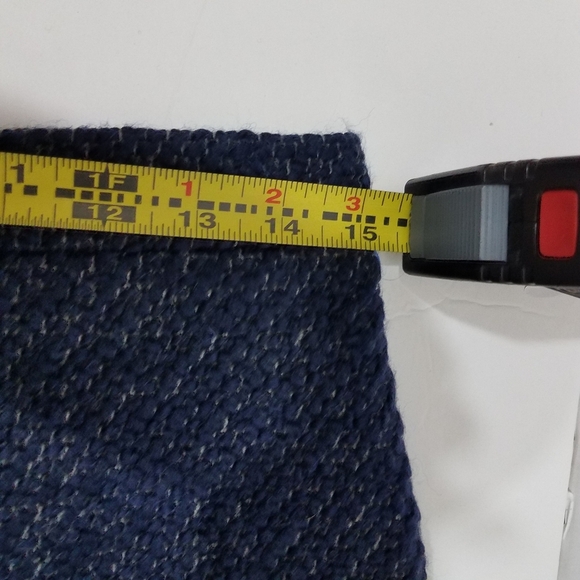 J Crew The Pencil Skirt 4 Wool Navy - Picture 13 of 14